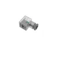 230-371 NUMATICS/AVENTICS SOLENOID VALVE CONNECTOR<BR>FORM A DIN 2+G PG11 CG FW LED/MOV, 24VAC/DC